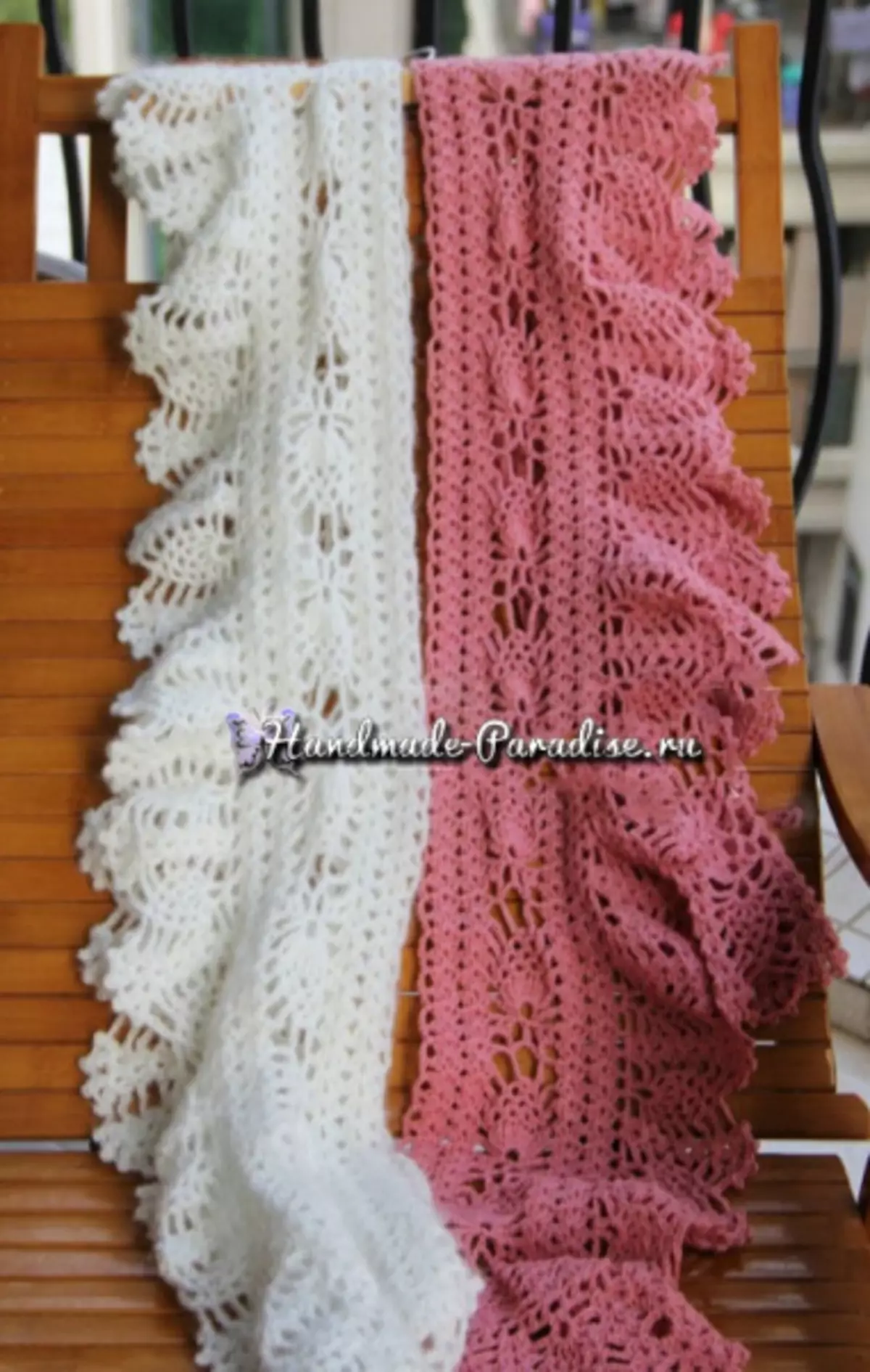 Crochet dengan corak nanas yang strapping