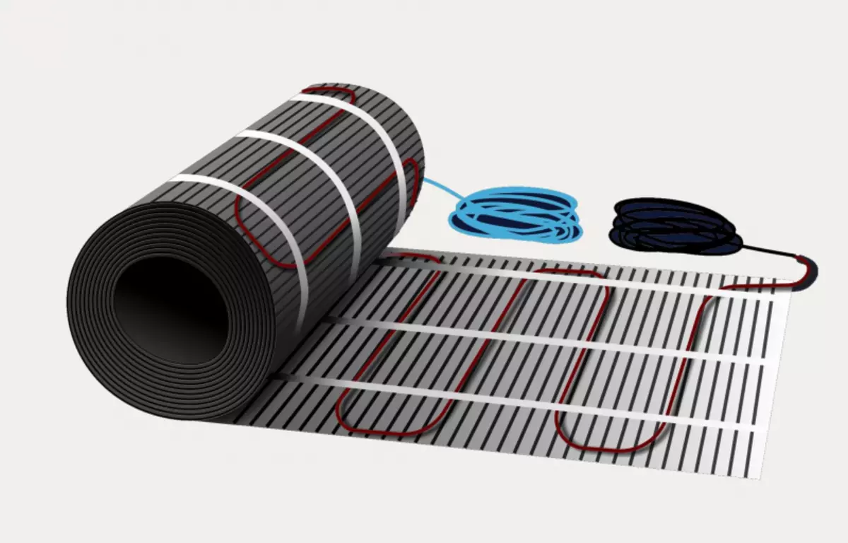 Kombinirani ogrevalni sistem: radiatorji in tople tla, shema