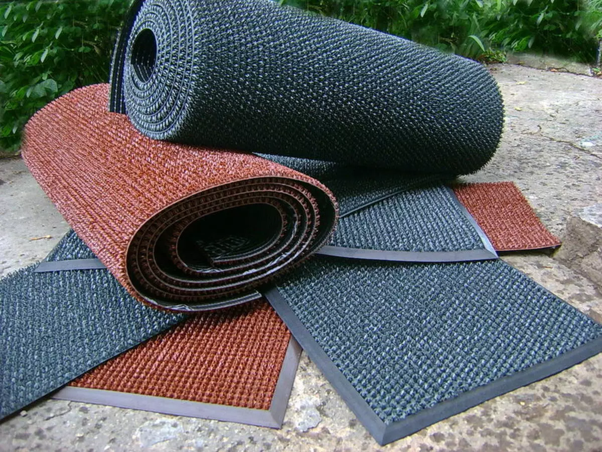 Gumové podlahové rohože pre vstupné zóny