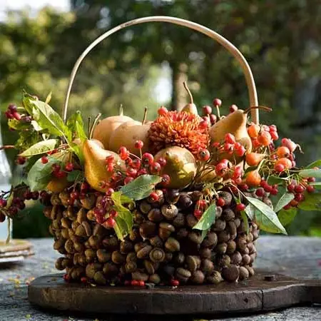 Ngahias pondok: Karajinan gugur kanggo kebon