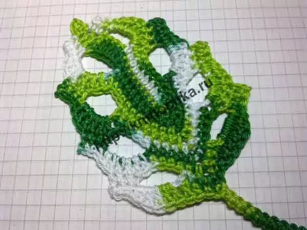 Irish lace elements with diagrams and descriptions with video