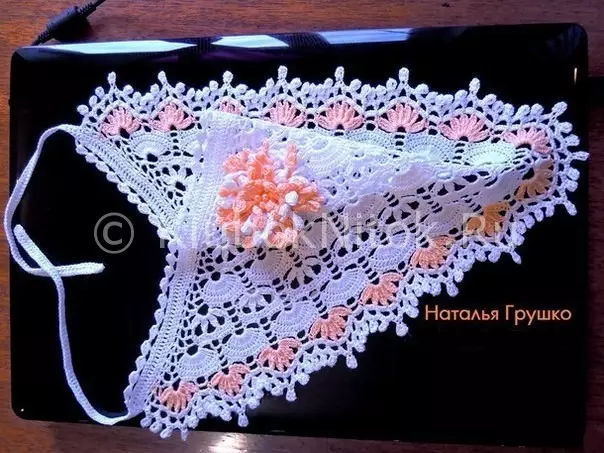 Summer Panami fir Meedercher Crochet: Schemaen mat Beschreiwung a Video