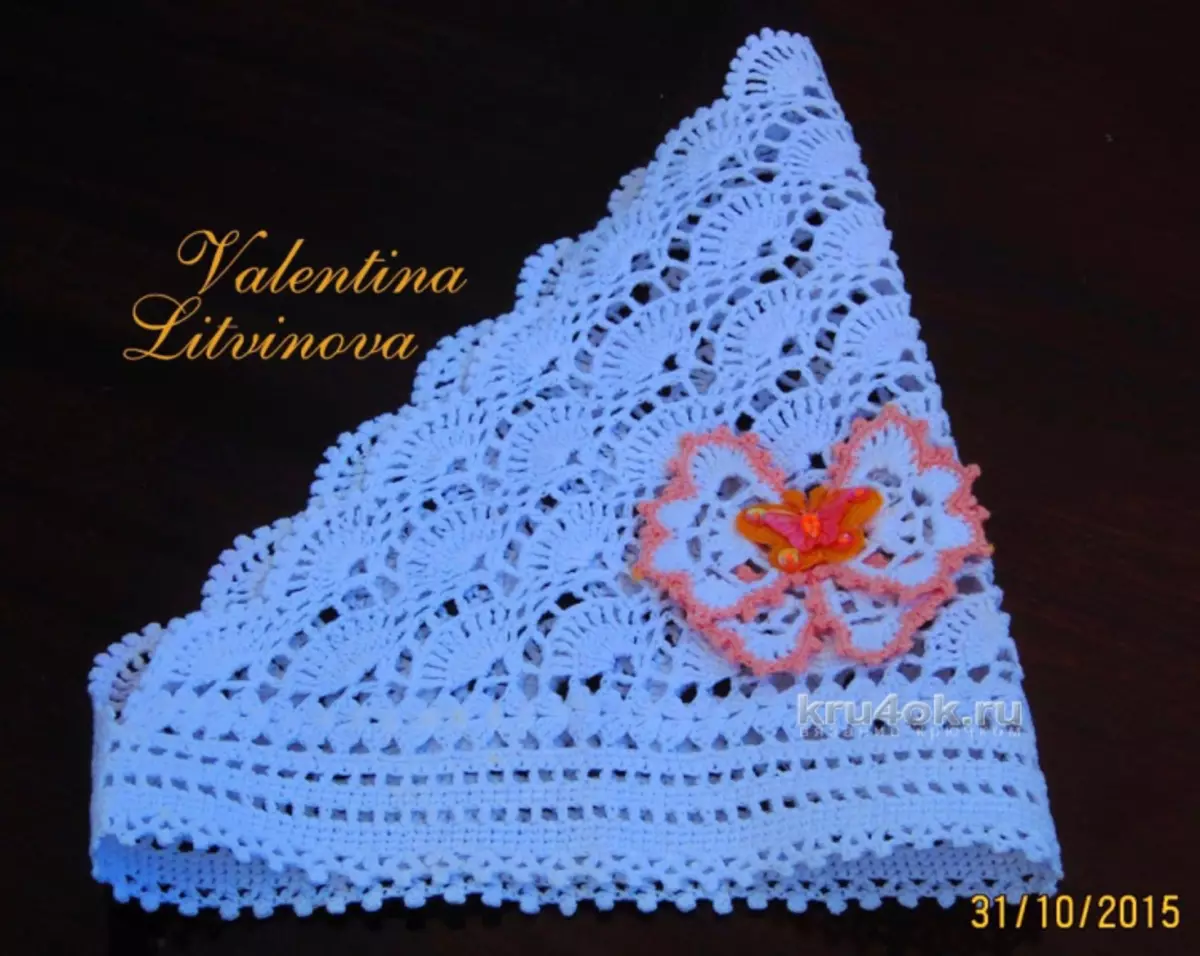 Ամառային Panami աղջիկների համար Crochet: սխեմաներ նկարագրությամբ եւ տեսանյութով