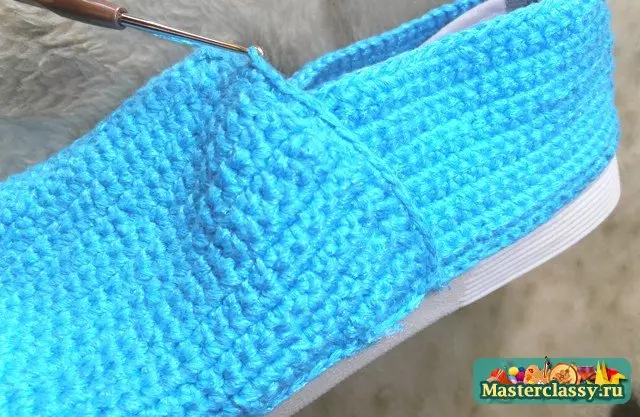 Sapatu usum panas crochet: nyulam sareng master kelas sareng pelajaran video