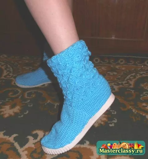 Summer Boots Crochet: Pagniniting at Master Class na may mga aralin sa video