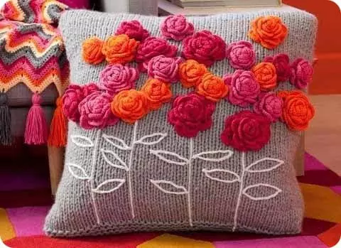 Ideas de almohadas de decoración con tus propias manos. Foto