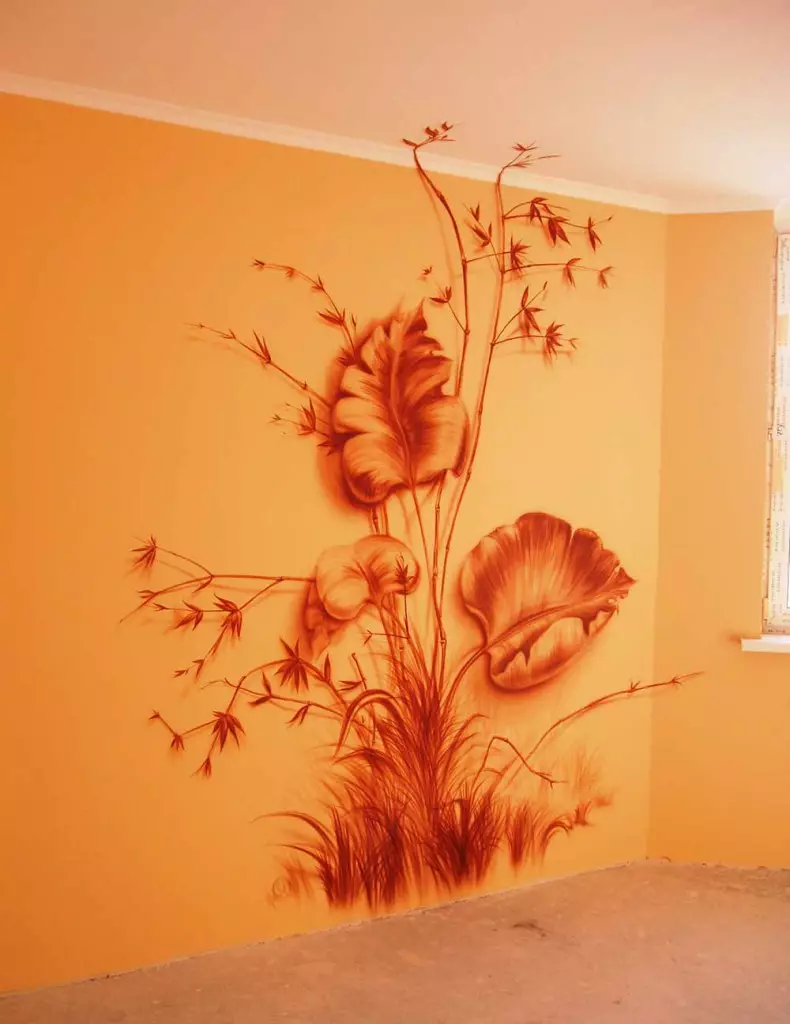 Pintura de parede no interior