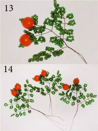 ნარინჯისფერი ხე მძივები: სქემა ქსოვა საკუთარი ხელებით ფოტო ფოტო
