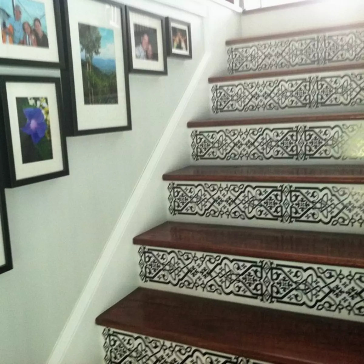 چگونه می توان مراحل پله ها را در خانه و در کلبه (33 عکس) تزئین کرد