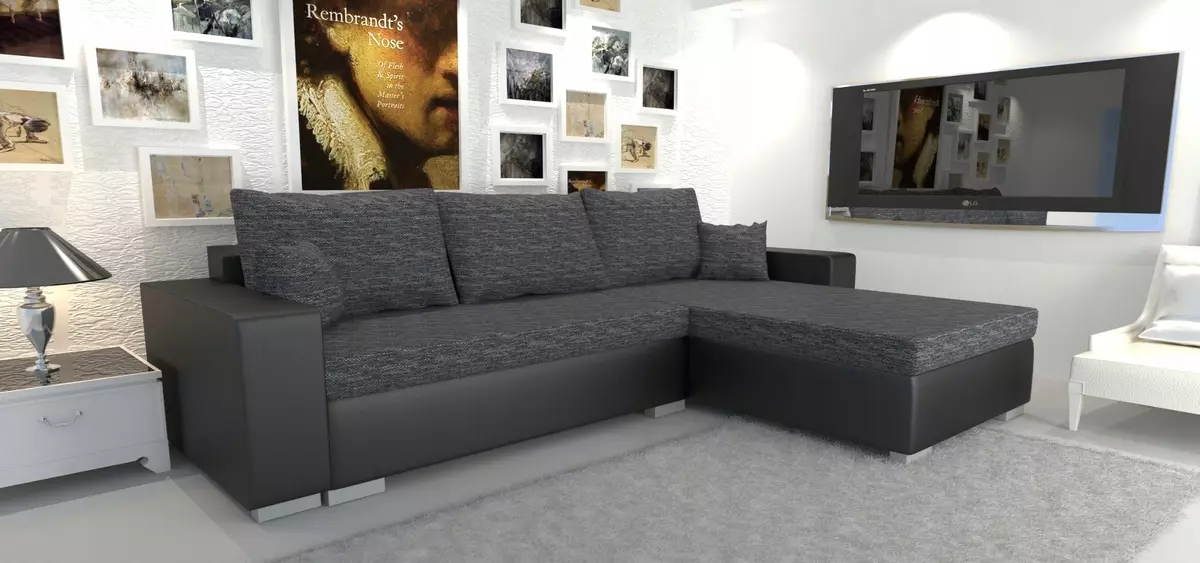 Meriv çawa ji bo her roj ji bo xewê sofa angular hilbijêrin