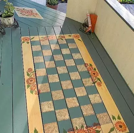 Cum de a picta podeaua din lemn la cabana (10 poze)