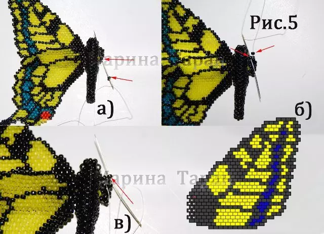 Sådan laver du en sommerfugl fra perler: trin-for-trin instruktioner med billeder og videoer