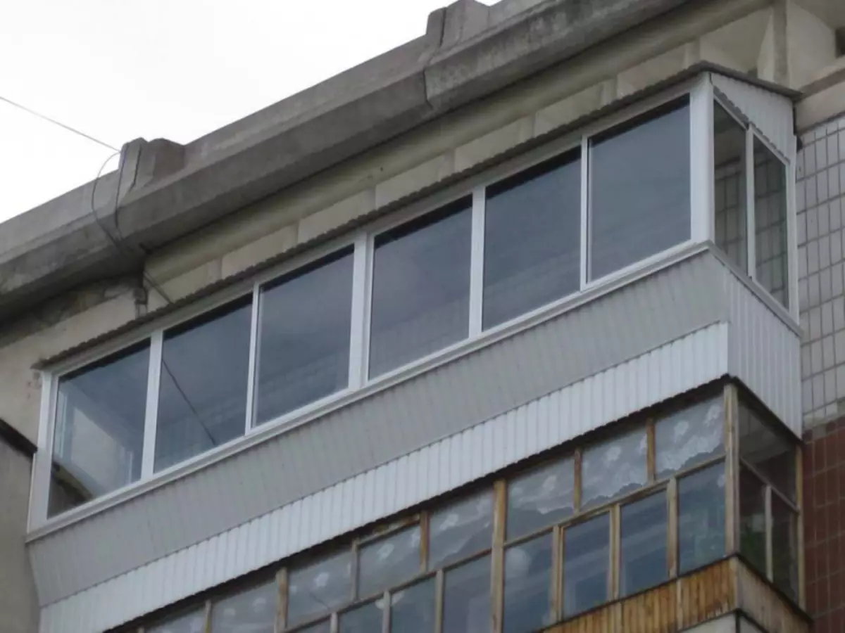 Шығарылған жылтыратқыш балкон: шолулар мен технологиялар