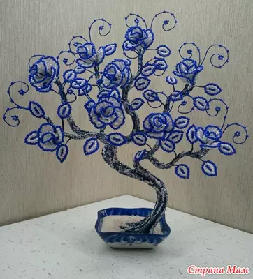 Beading Tree: Bonsay, Sakura eta Rowan Master Class Argazkiekin