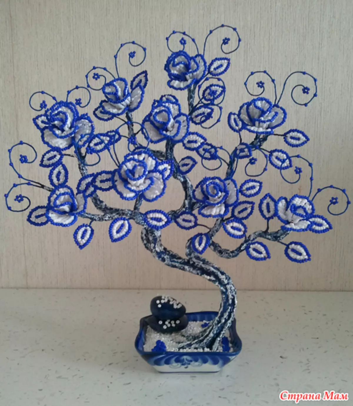 Beading Tree: Bonsay, Sakura eta Rowan Master Class Argazkiekin