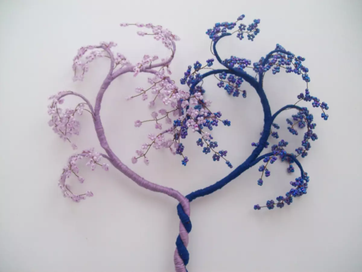 Beading Tree: Bonsay, Sakura eta Rowan Master Class Argazkiekin