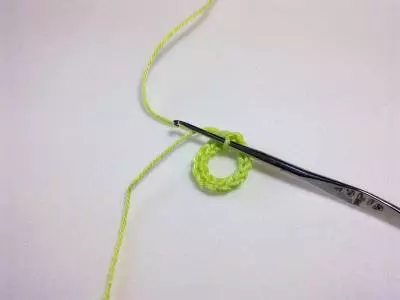 Crochet տերեւ `սխեմայով. Վարպետության դաս` նկարագրության եւ տեսանյութի հետ