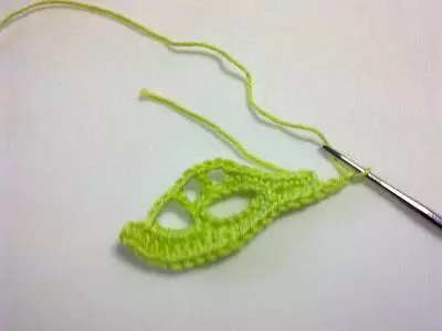 Crochet list sa šemom: Glavna klasa sa opis i video