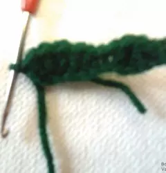 Daun crochet dengan skim: kelas induk dengan perihalan dan video