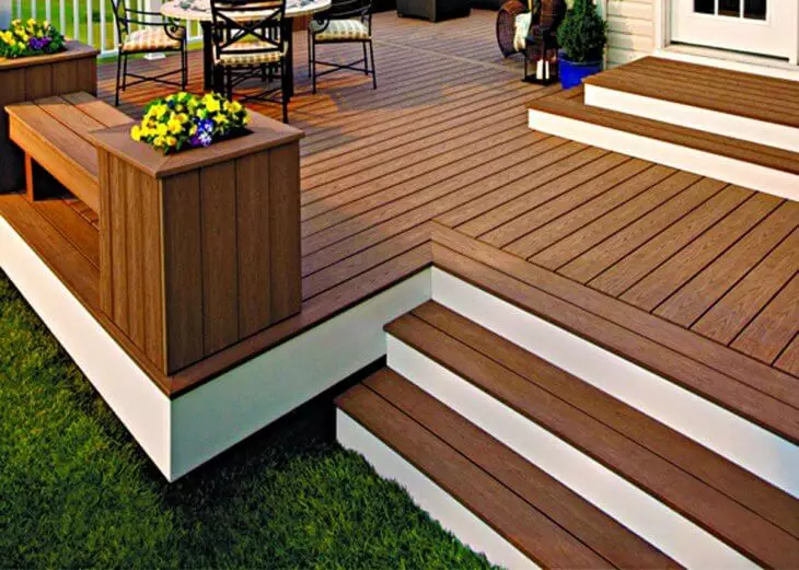 Terraced Board Porch: Začimljanje Montage Technology
