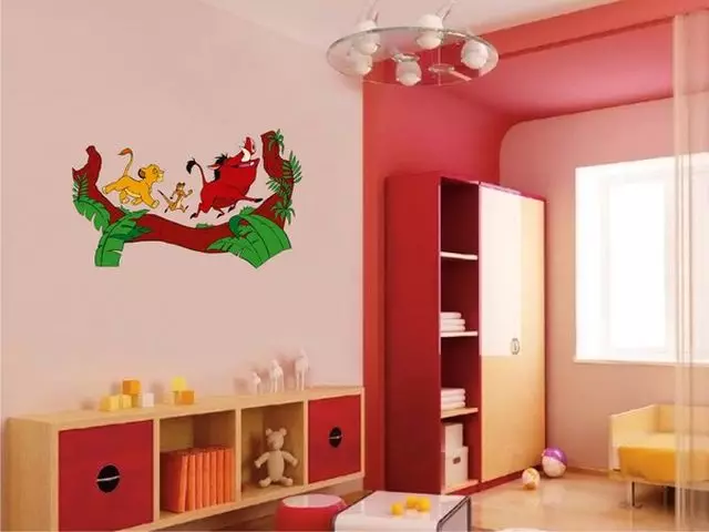 Vaikų kambarys su savo rankomis, kaip padaryti dekoro į vaikų interjerą