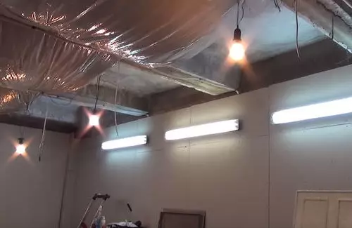 Ako sa osvetliť v garáži s vlastnými rukami