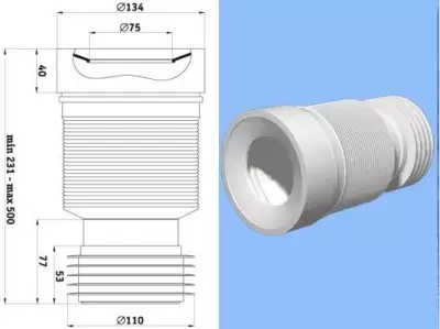 Bagaimana cara menghilangkan kebocoran pipa toilet bergelombang?