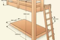 लाकडी बंक बेड स्वत: ला करता: तयार करणे