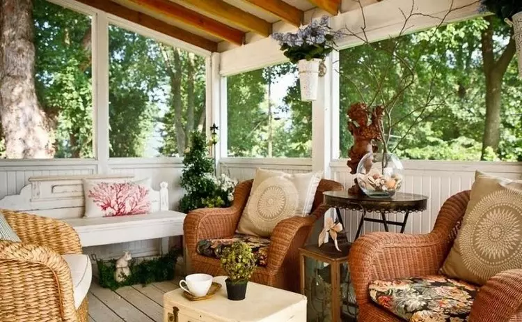 Myšlenky návrhu letní země veranda (60 fotografií)