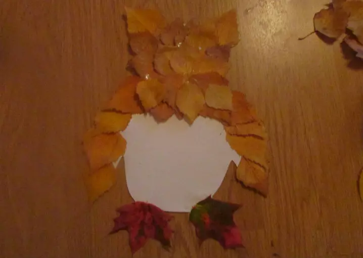 Artesanato de outono das crianças fazem você mesmo