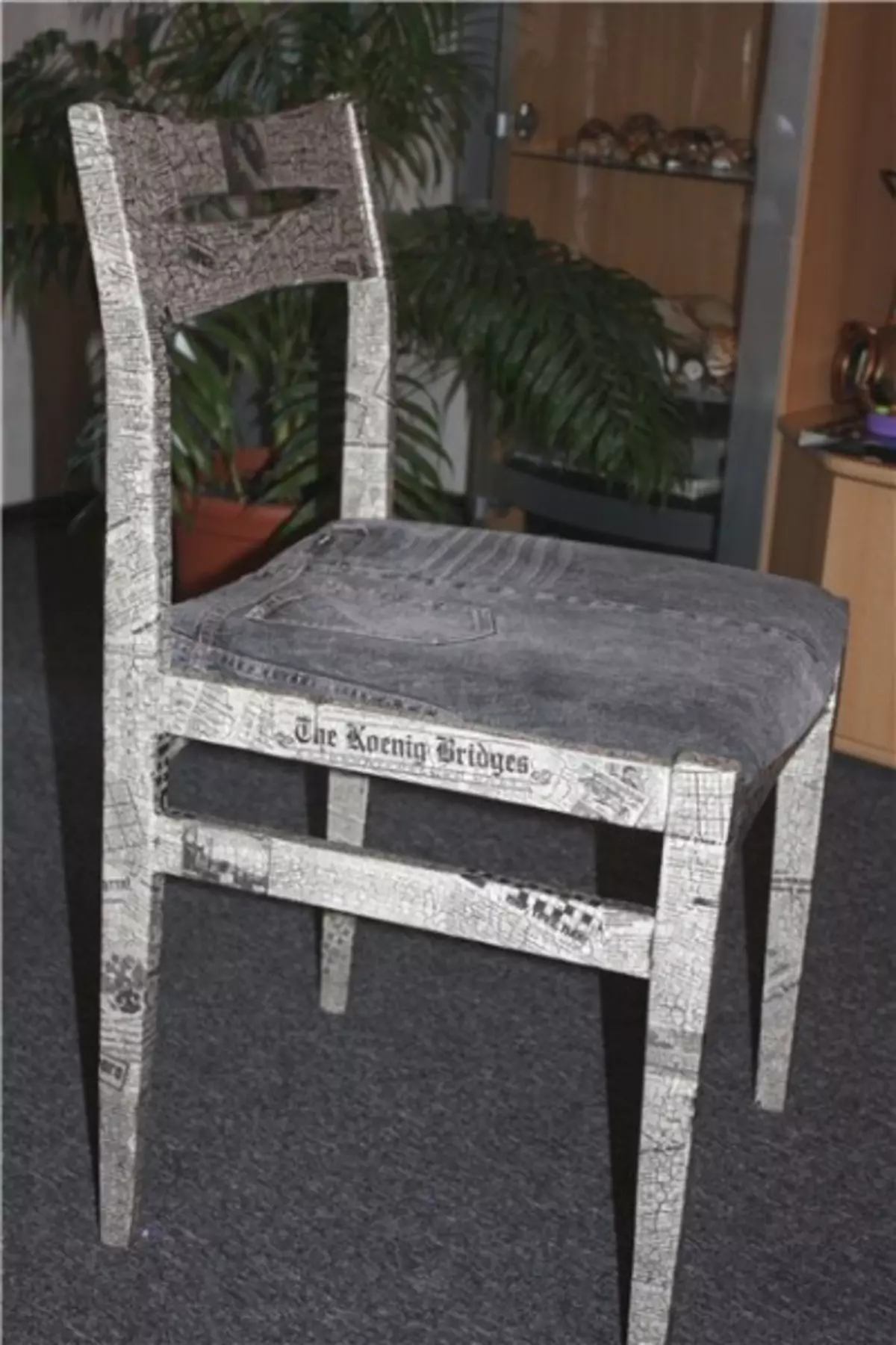 Dekoru krēsli - dekupāža un restaurācija