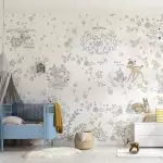 Naon wallpaper langkung saé pikeun milih kamar murangkalih: positip dina desain sareng plot