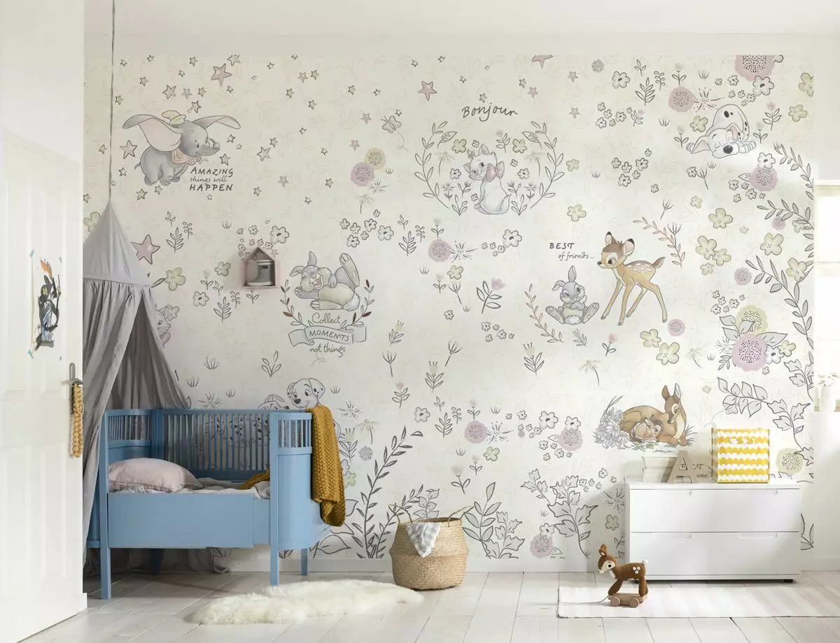 Wallpaper apa yang lebih baik untuk memilih untuk kamar anak-anak: positif dalam desain dan plot