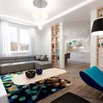 Hogyan hozzunk létre egy modern design egy 2 hálószobás lakás?