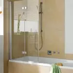 Glazen gordijnen voor de badkamer - alles