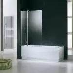 Glas gordyne vir die badkamer - alles