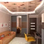 Obývací pokoj design v Chrushchev