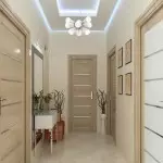 Deseño de corredores no apartamento, casa