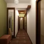 Koridora dizains dzīvoklī, māja