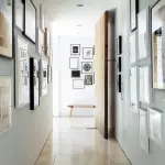 Dairede koridorun tasarımı (+50 fotoğraflar)