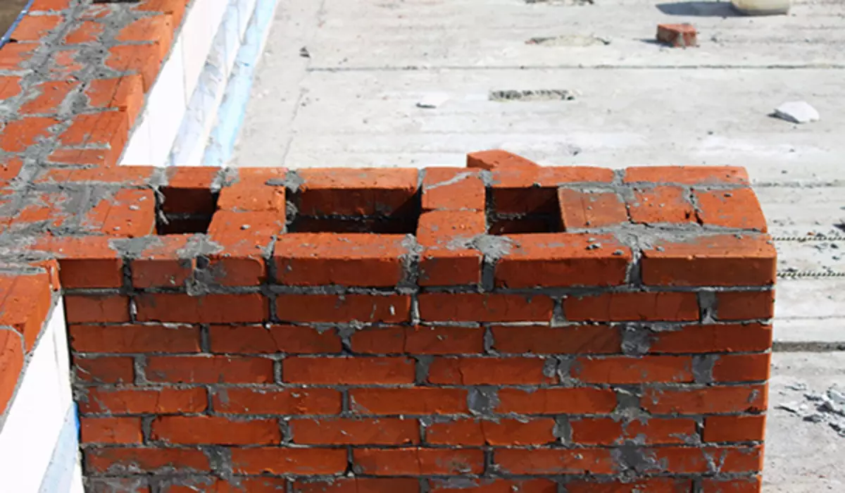 How to make ventkanals in brick walls do it yourself
