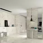 Tuile de finition de la salle de bain: design spectaculaire (+50 photos)