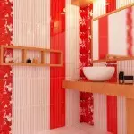 Design vertikale Legenfliesen im Badezimmer