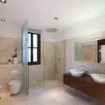 Ubin finishing kamar mandi: desain spektakuler (+50 foto)