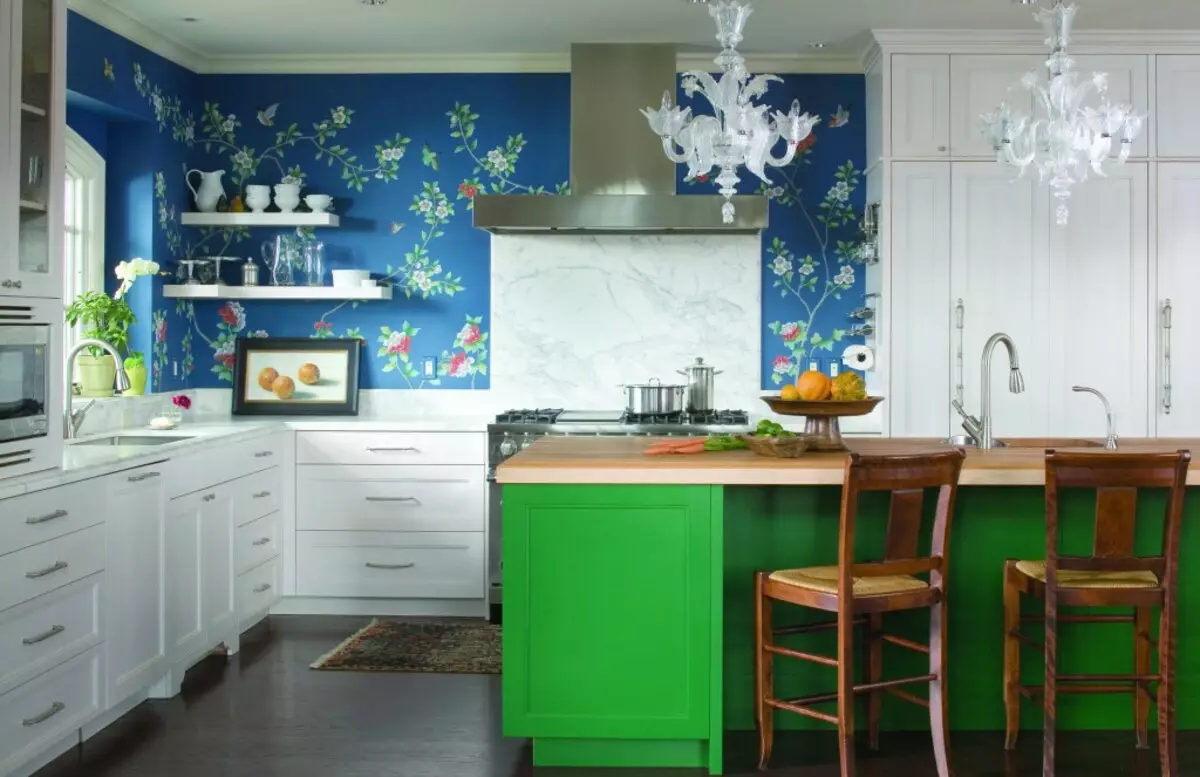 Kā gleznot virtuves sienas