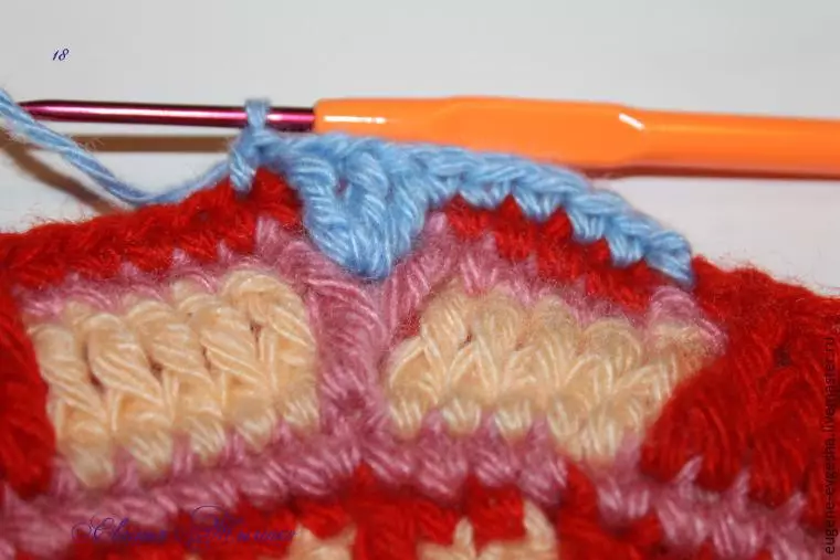 Clase mestra en Mandala Crochet: Réximes con descrición e vídeo