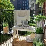 Décor d'un balcon ouvert et fermé: des idées exceptionnelles