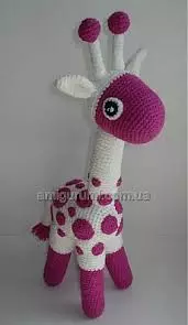 Giraffe Crochet dengan diagram dan deskripsi: kelas master dengan video