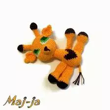 Giraffe crochet mei in diagram en beskriuwing: Masterklasse mei fideo