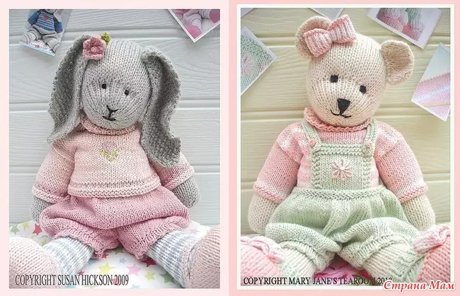 Toy Bunny with Long Crochet Ears With Schemes and Video